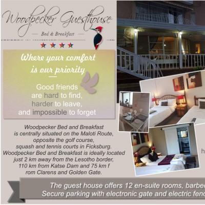 Woodpecker B&B - Ficksburg