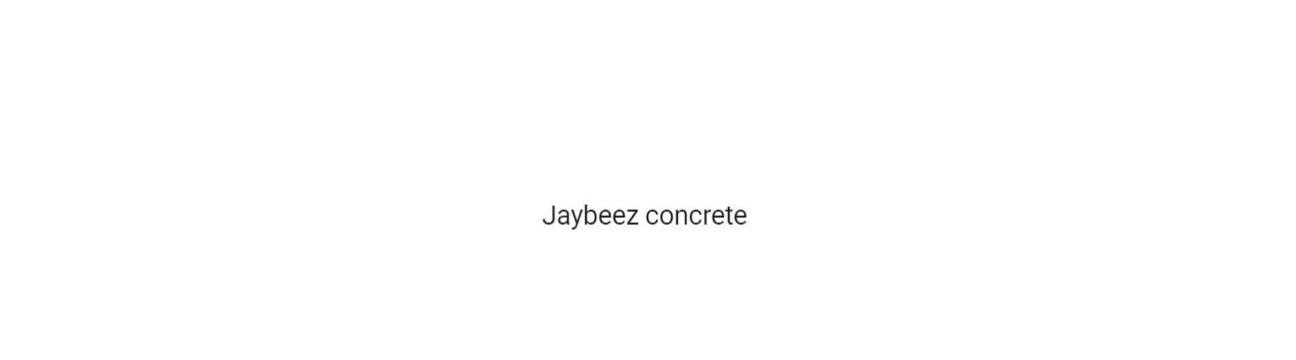 Jaybeez  Concrete